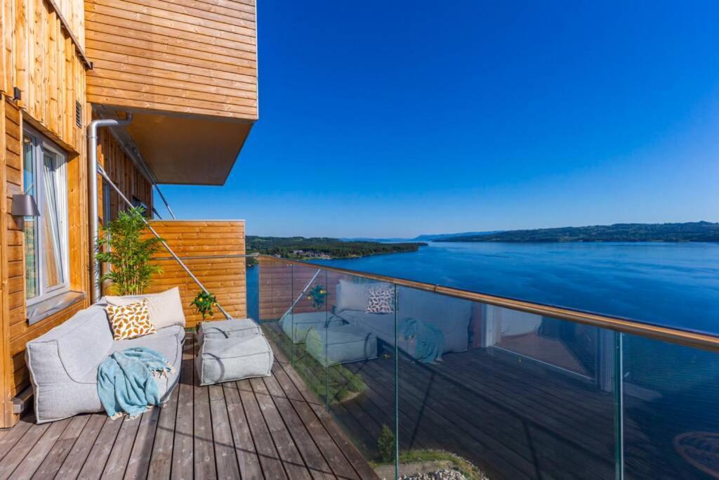 Mjossuite With Lovely View Sjusjøen Exteriör bild